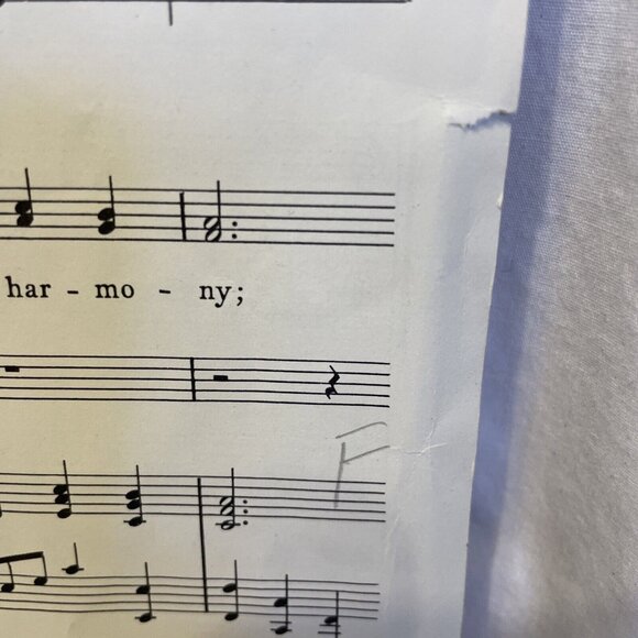 Theres A New Song In My Heart SATB Piano Sheet Music 1955 Singspiration ZJP8035 - Picture 8 of 9